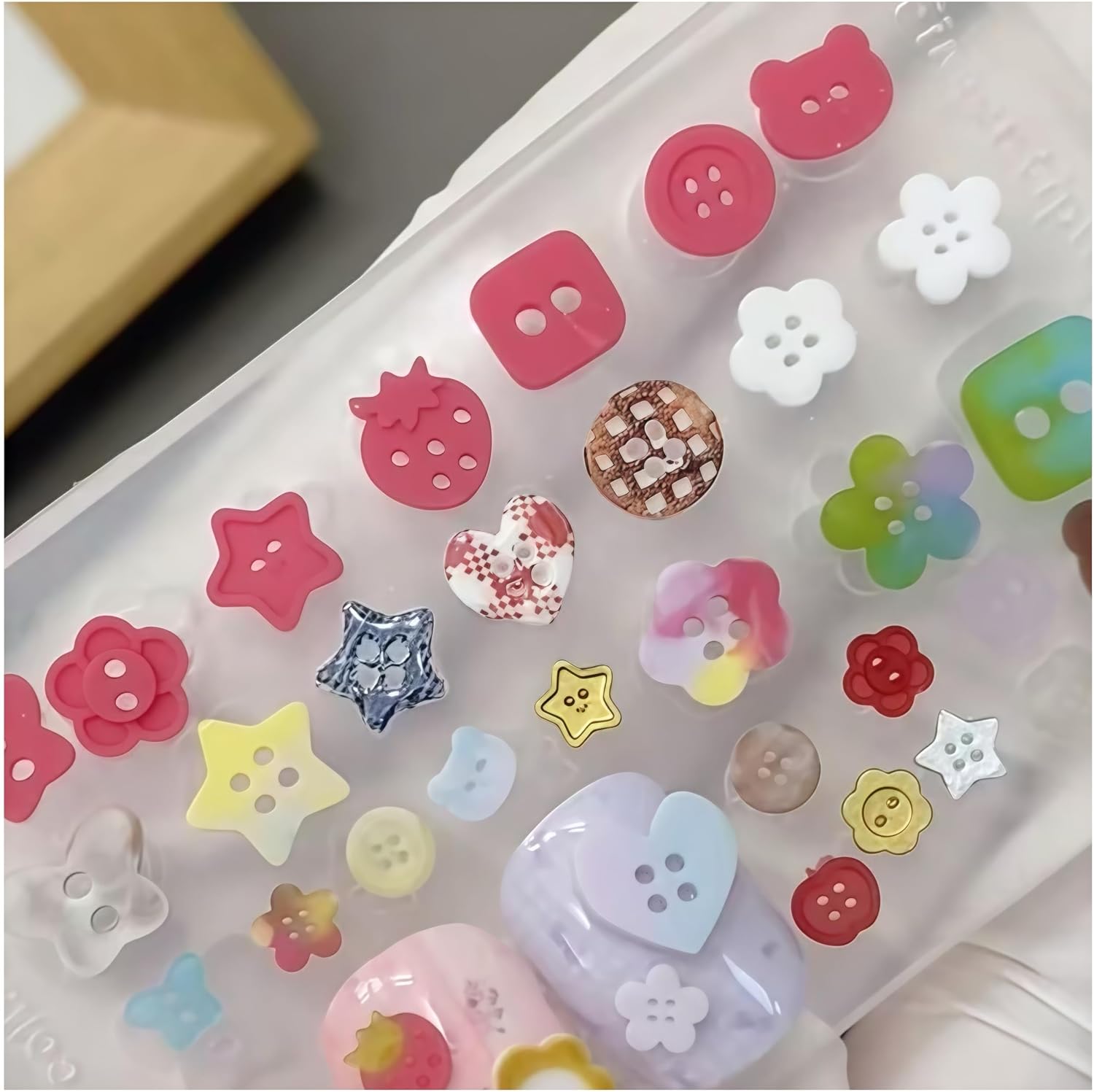 3D Nail Silicone Molds