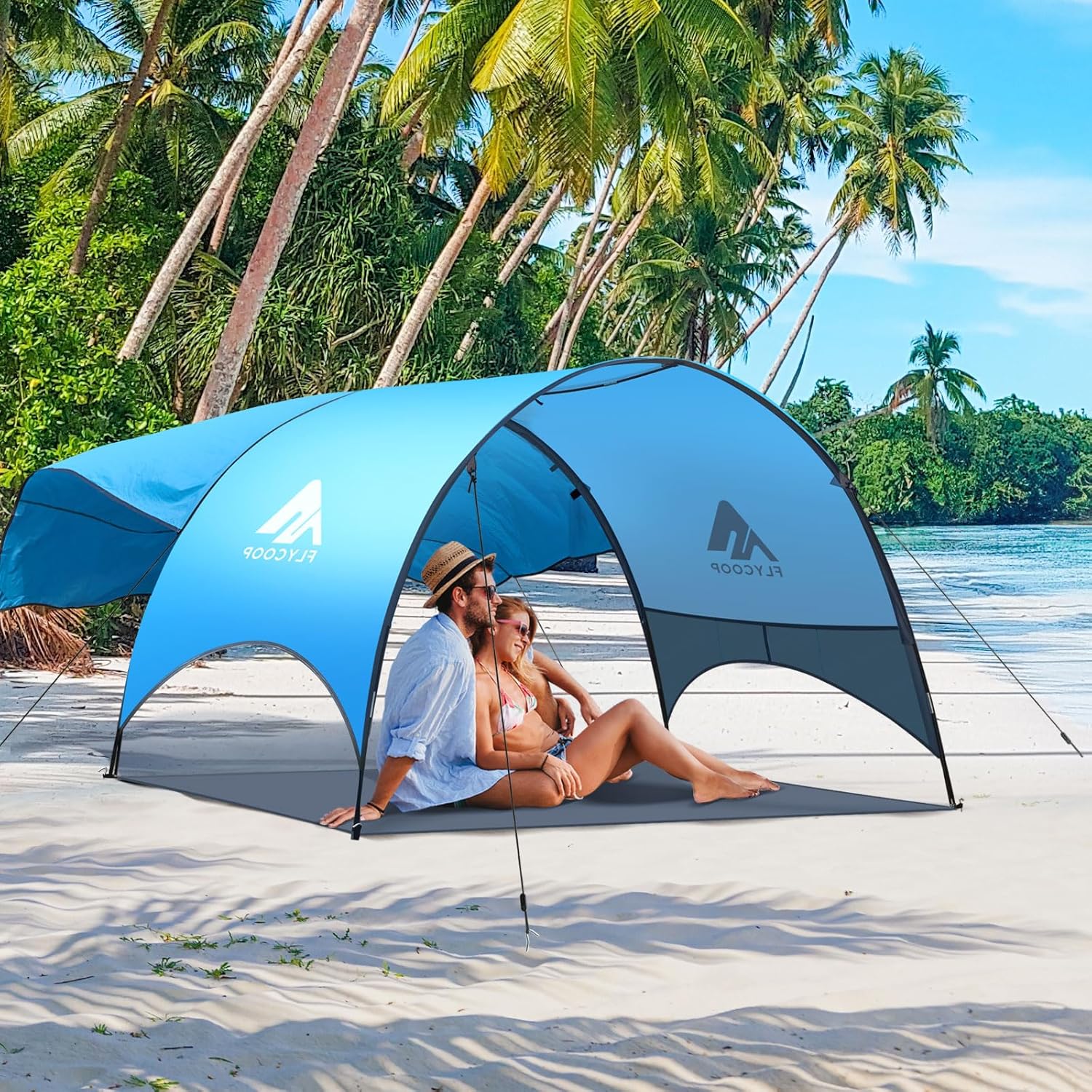 Beach Shade Tents with UV Protection