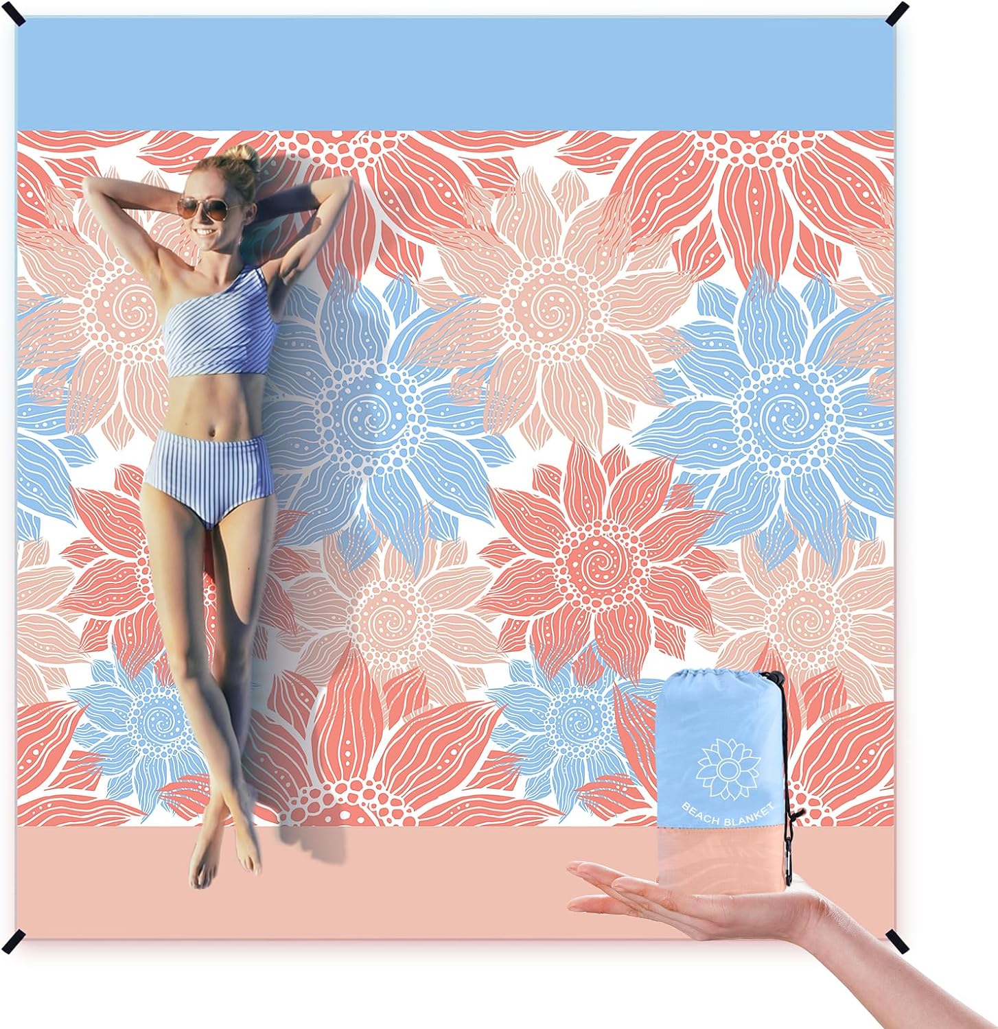 WIWIGO Beach Blankets
