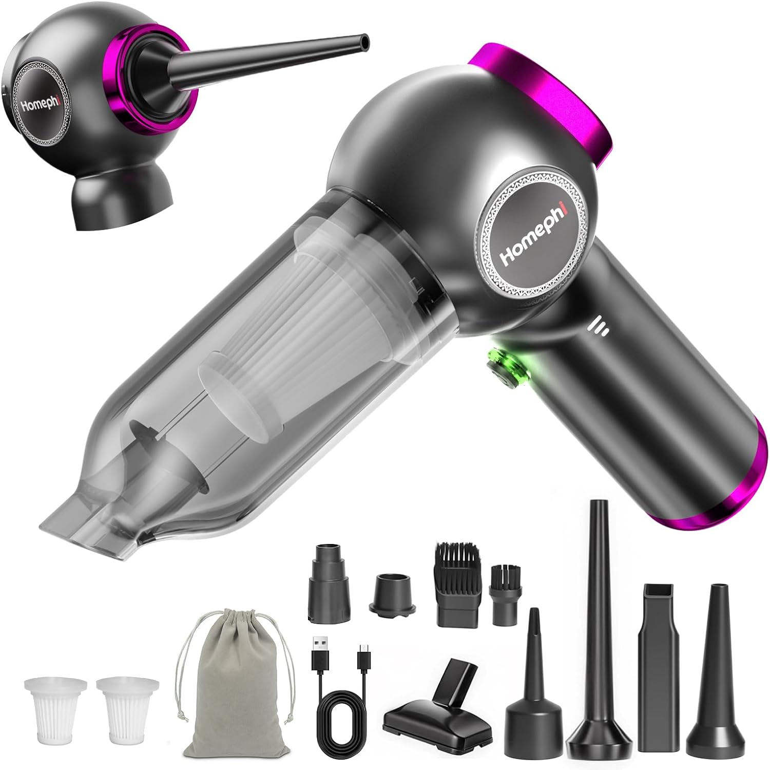 Homephi Cordless Car Vacuums