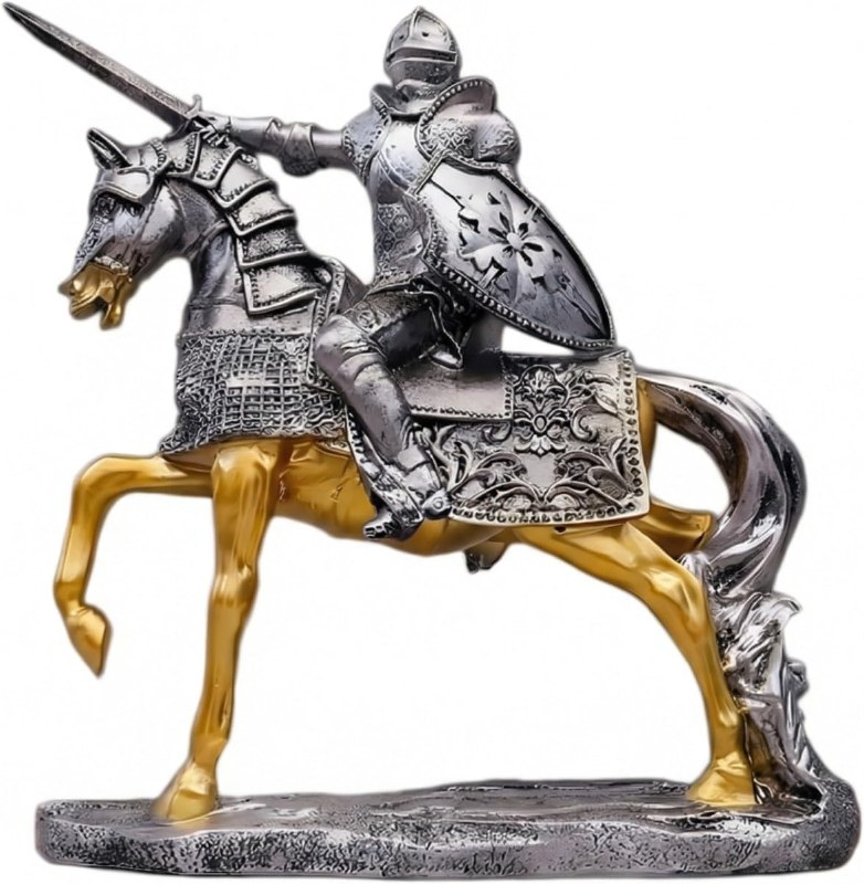 Medieval Knight Statues