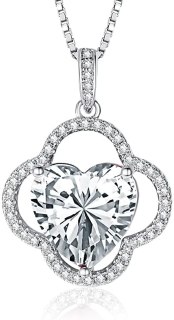 AulanRose Diamond Clover Necklaces