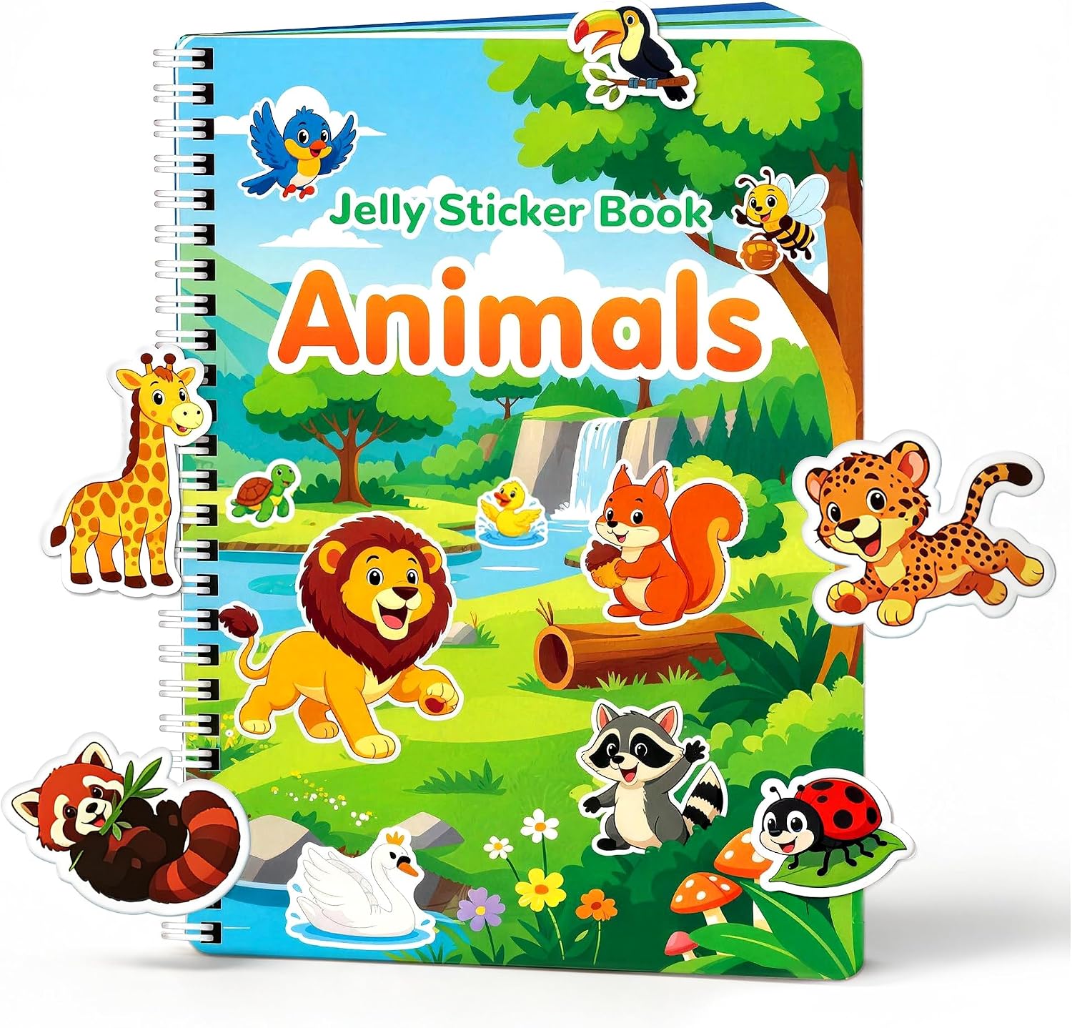 Jelly Animal Sticker Books