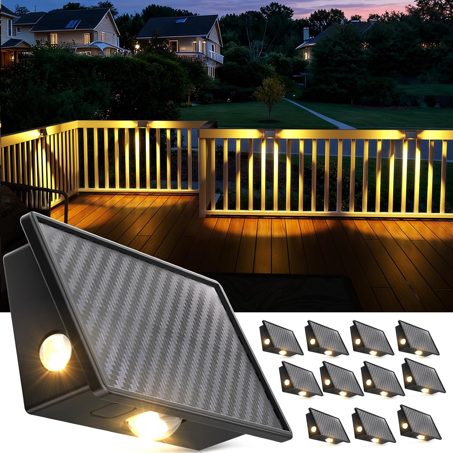 JSOT Solar Deck Lights