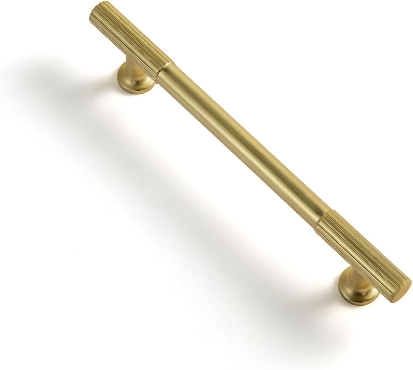 Goo-Ki Brushed Brass Cabinet Handles