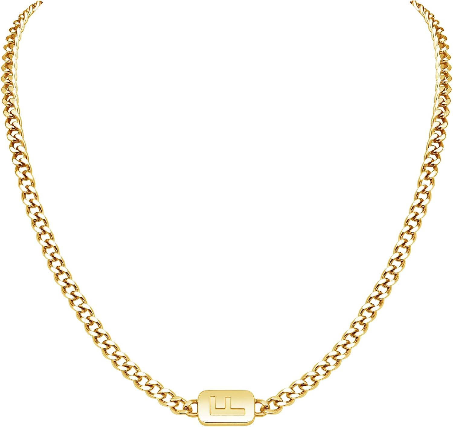 VNOX Initial Necklaces