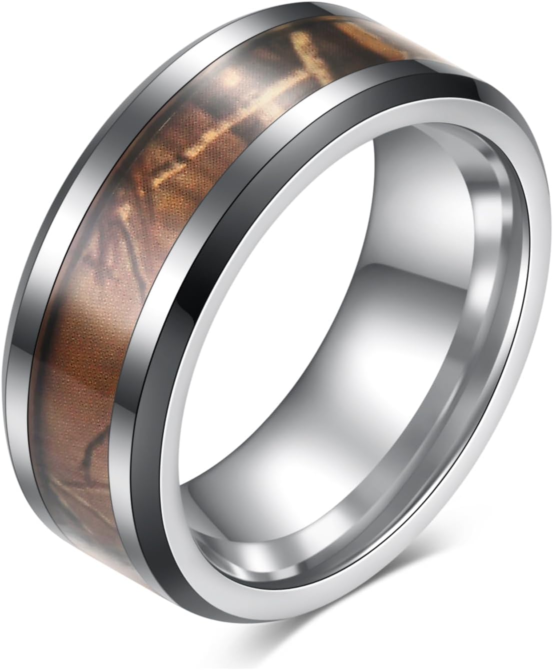 LXBQYSTO 8mm Wedding Bands