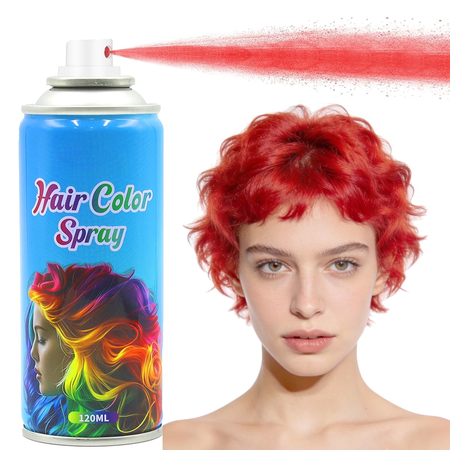 Red Hair Dye Sprays