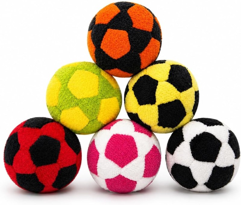 Lianxiaw Knitted Footbags (6-Pack