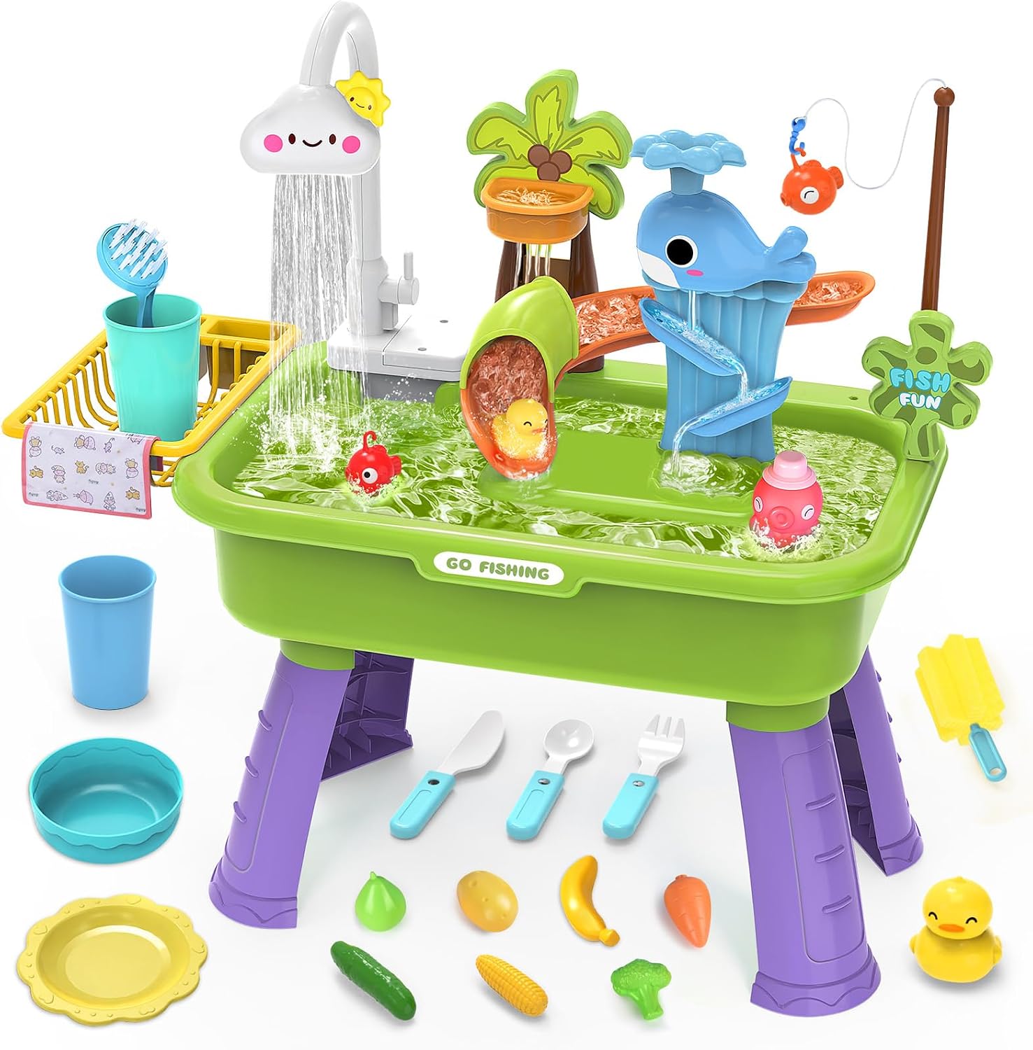Water Tables for Toddlers (Green