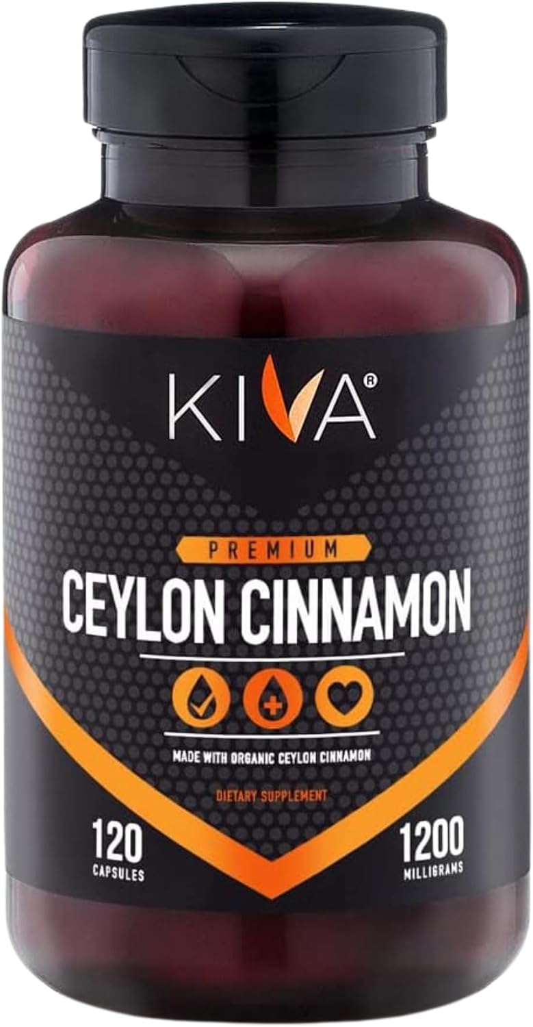Kiva Ceylon Cinnamon Capsules