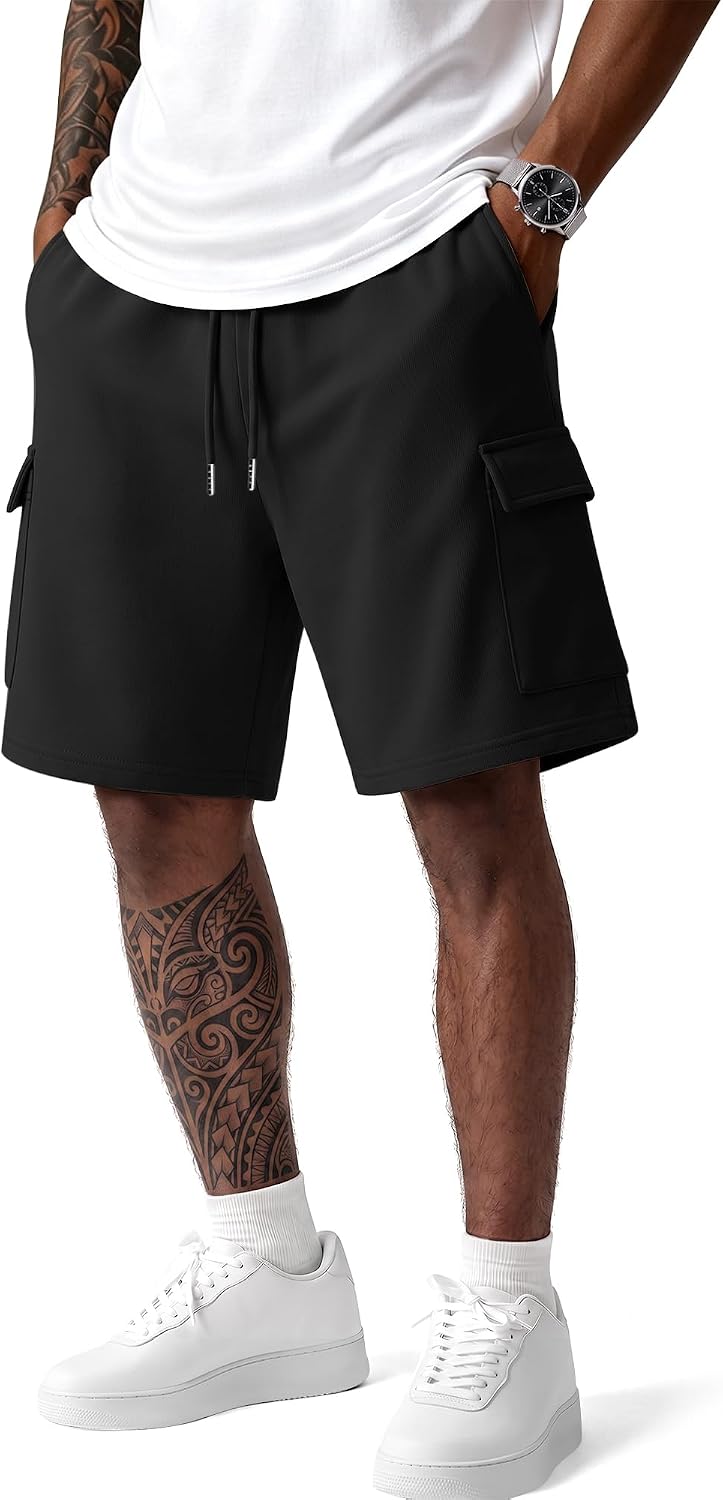 Neer Men Big and Tall Cargo 7" Shorts Pocket