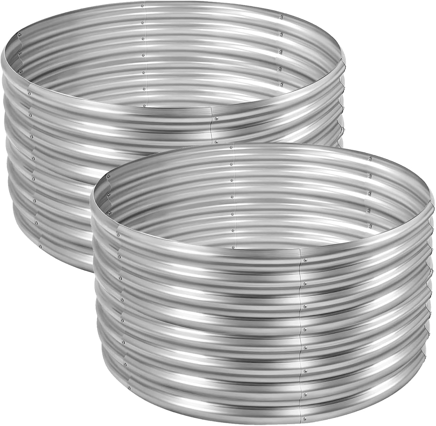 Land Guard Galvanized Raised Garden Beds