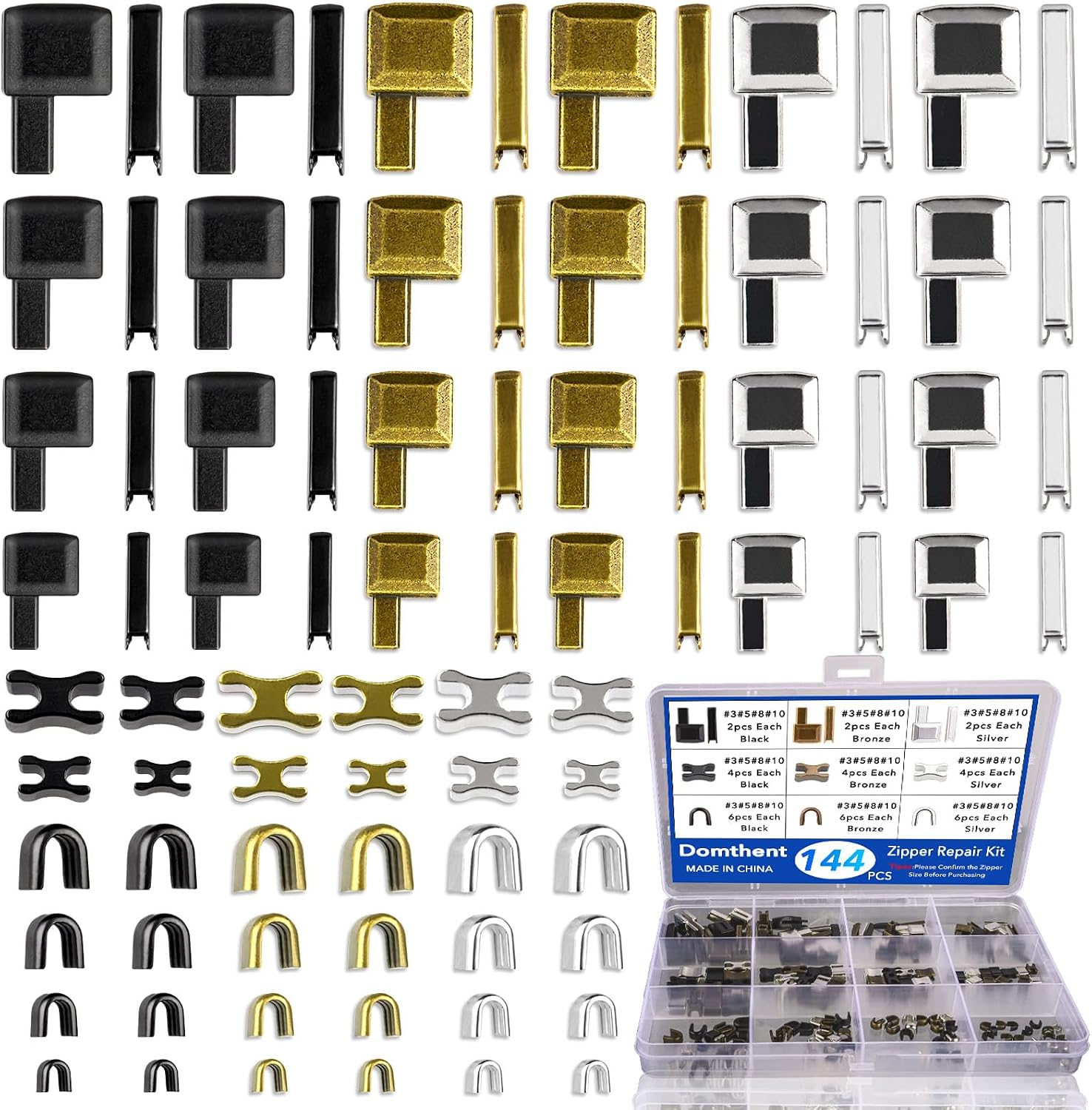 Domthent Zipper Repair Kits