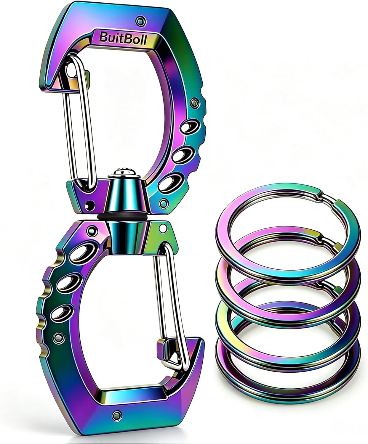 BuitBoll Reversible Carabiner Key Chains