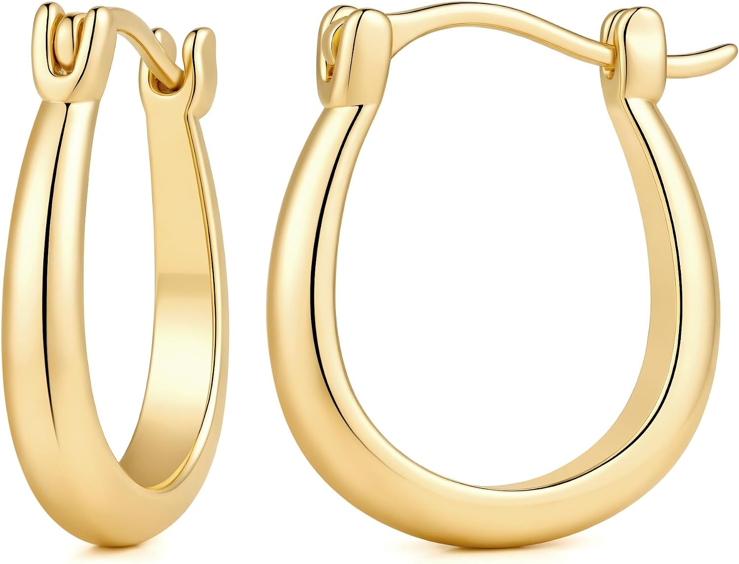 Gold Hoop Earrings
