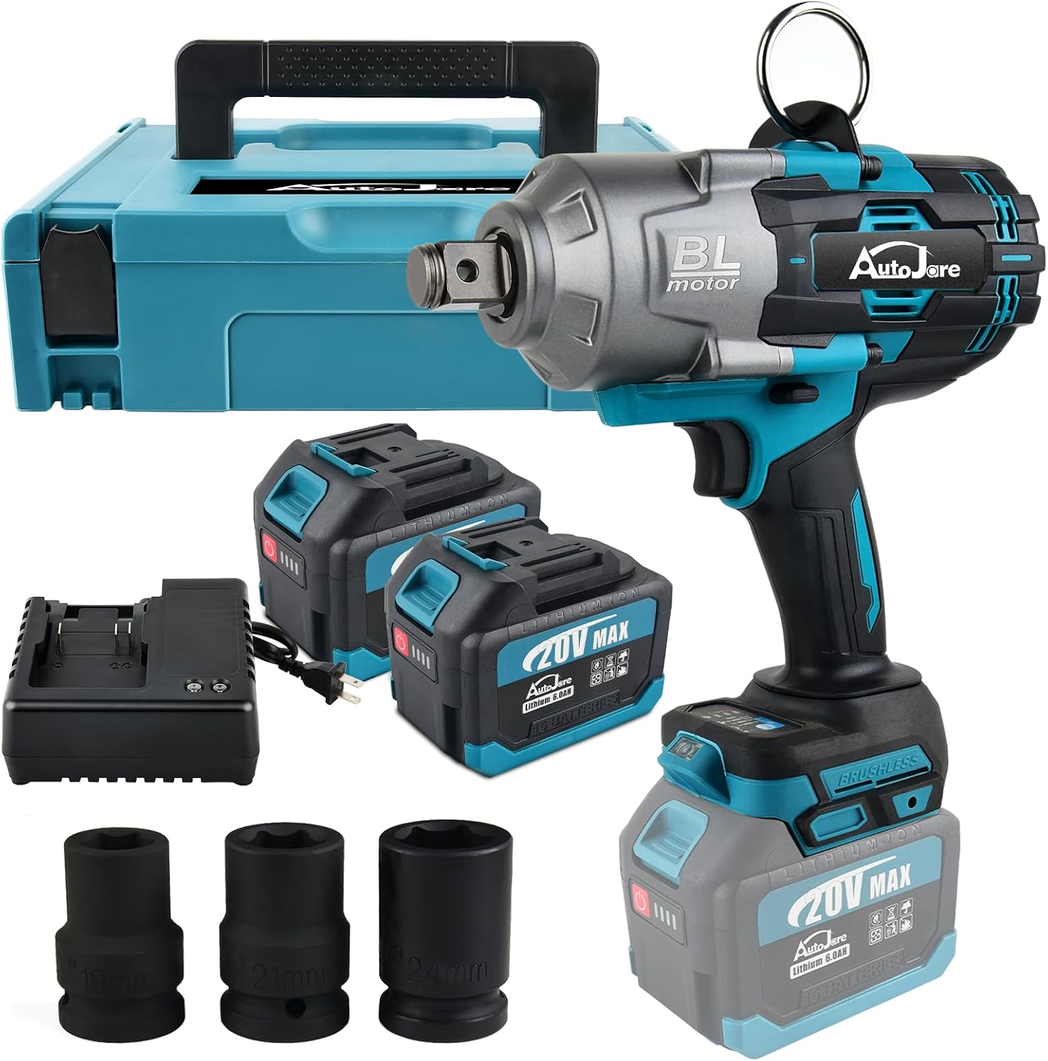Autojare Cordless Impact Wrenches