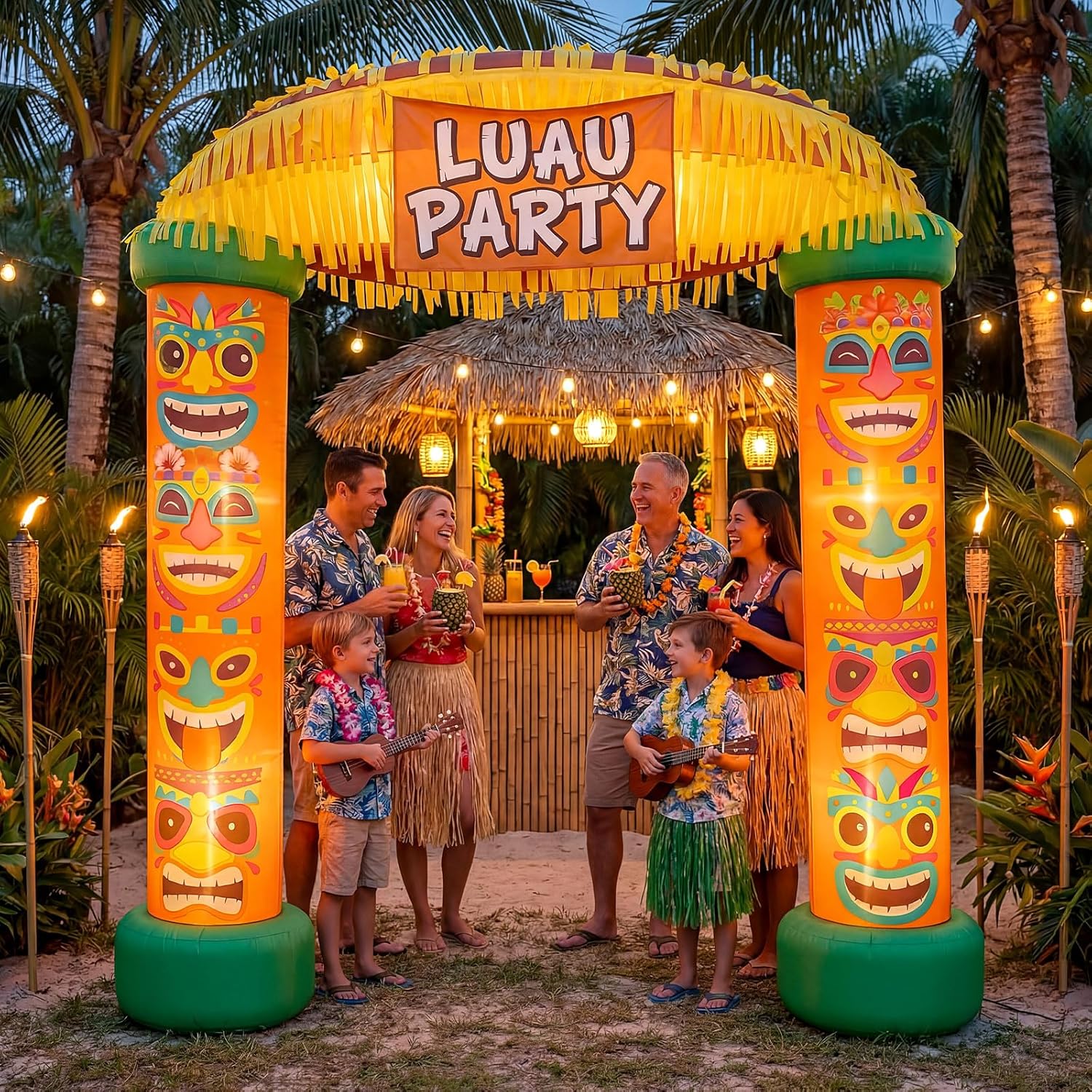JolliLudo Inflatable Tiki Archways