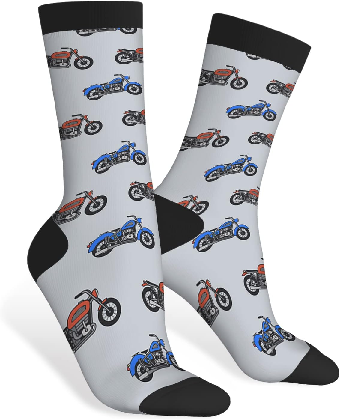 AOYEGO Vintage Motorcycle Socks