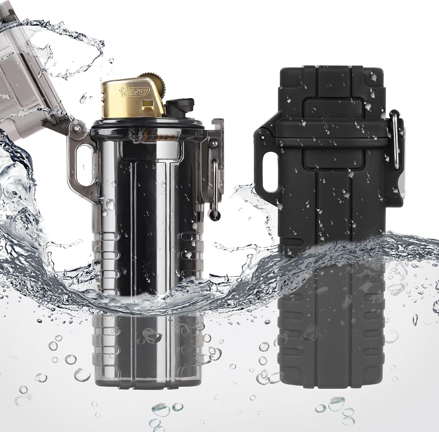 SOMGEM Waterproof Lighter Cases