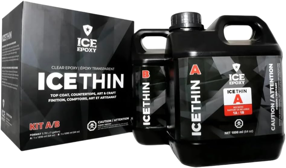 ICE-Thin Crystal Clear Epoxy Resins