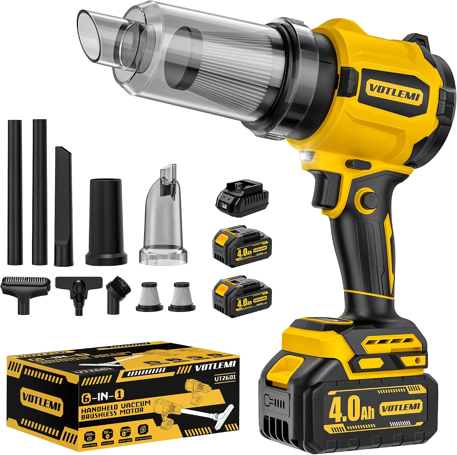 VOTLEMI Cordless Car Vacuums