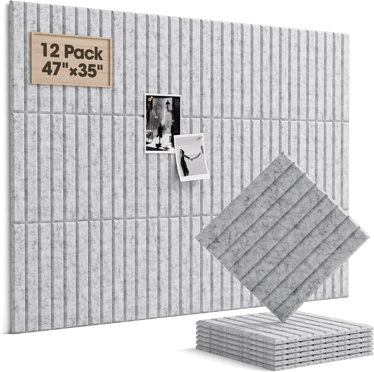 Acoustic Foam Panels (12 Pack