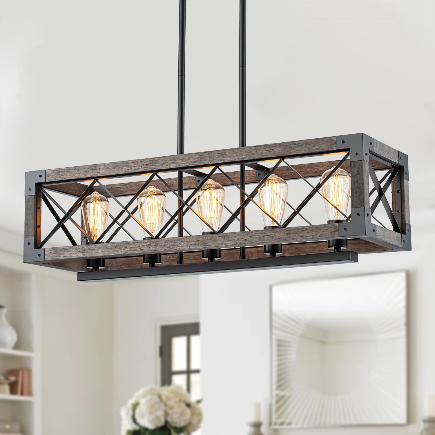 Farmhouse Kitchen Island Lights