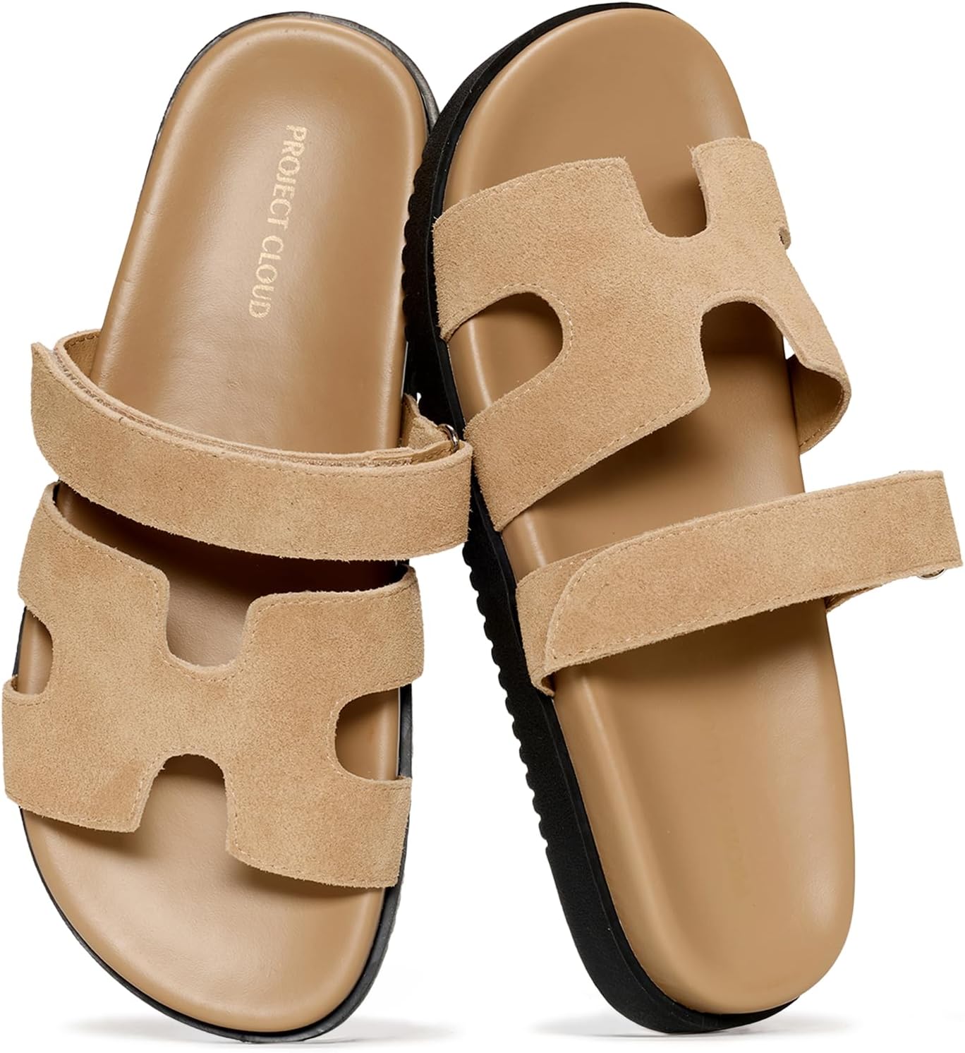 Project Cloud Leather Sandals