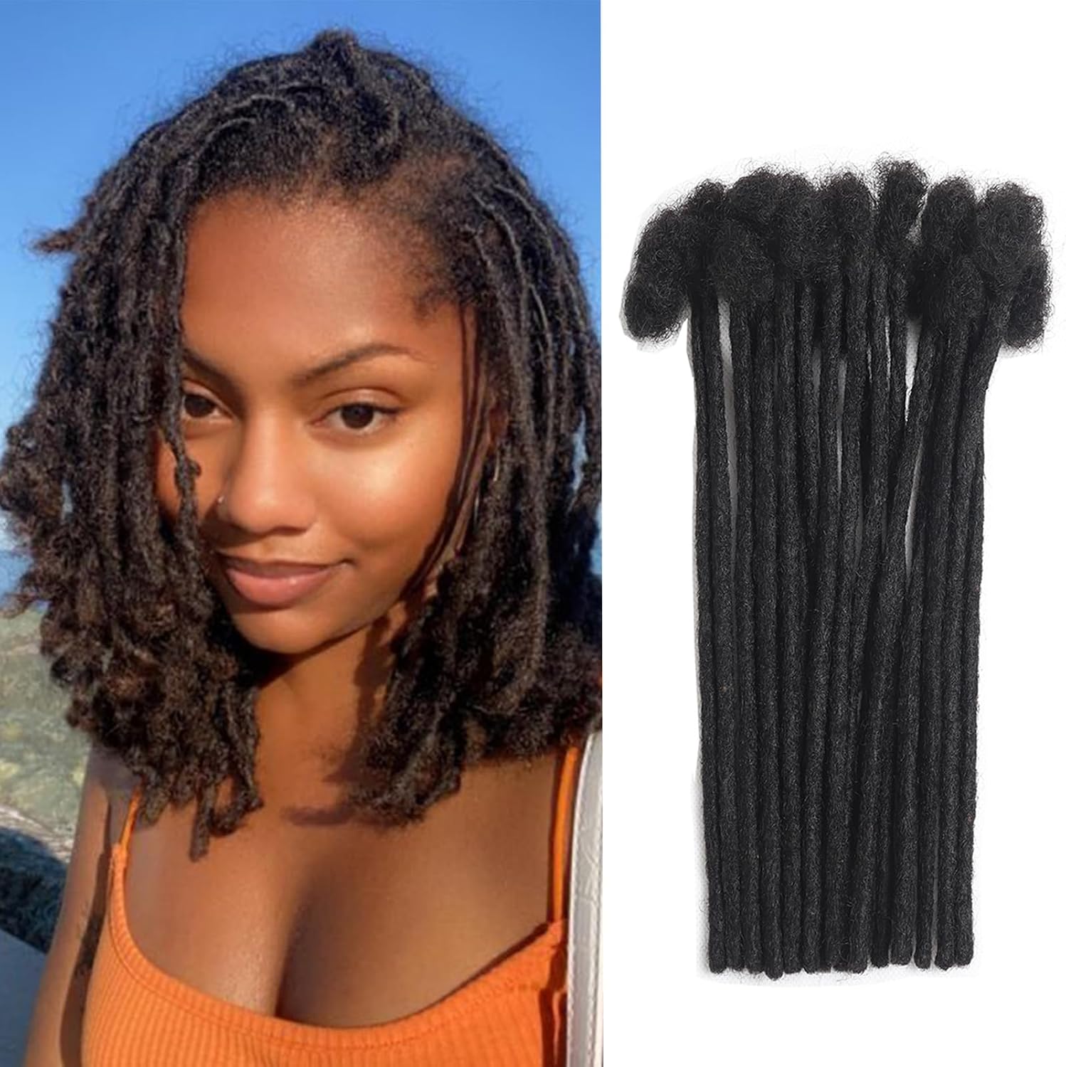 Loc Extensions Human Hair