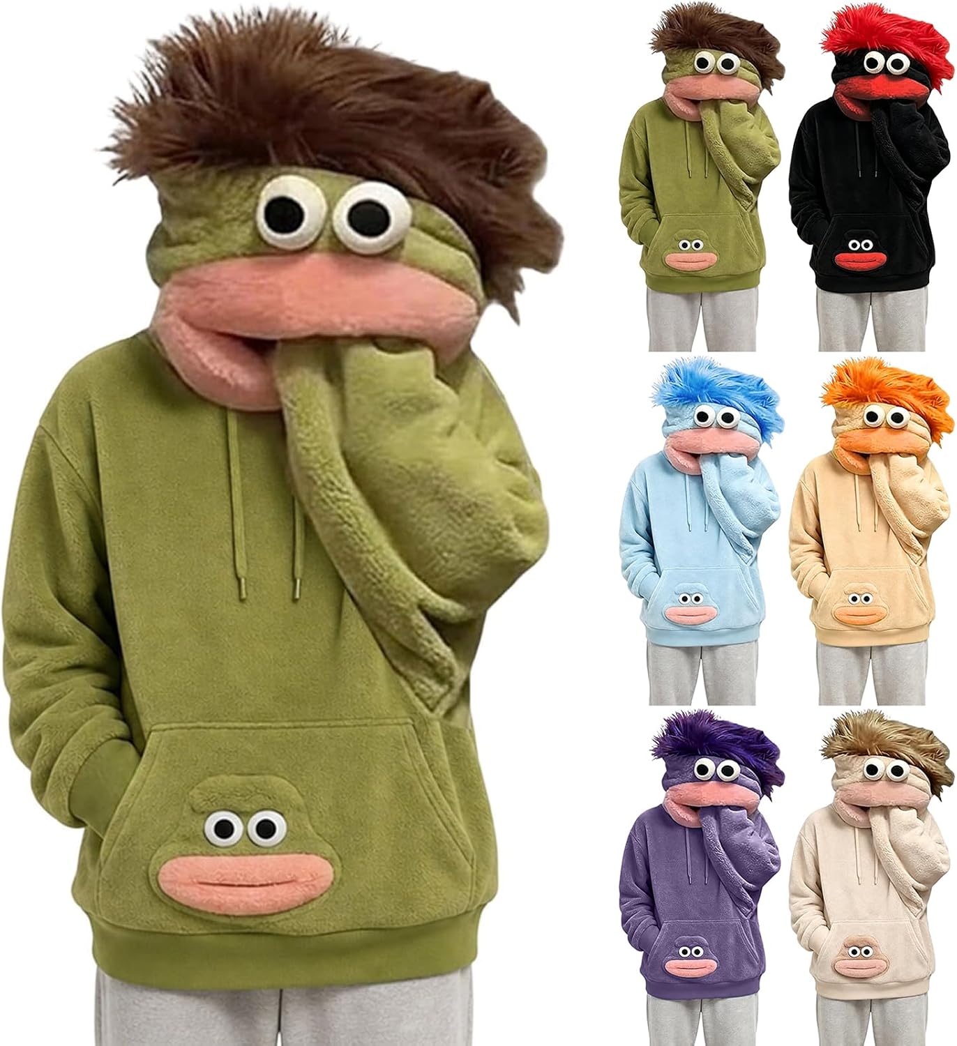 Big Mouth Monster Costume Hoodies