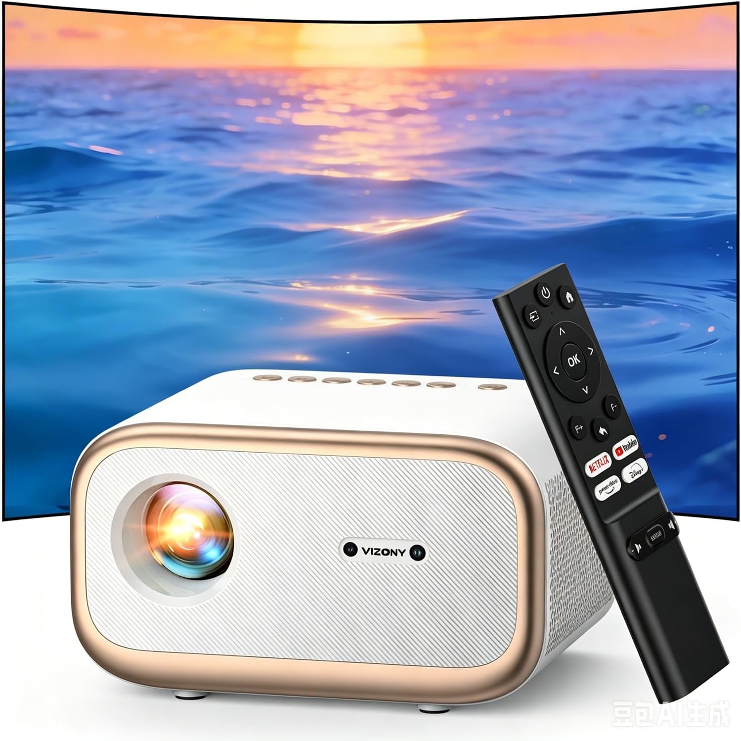 VIZONY 1080P Smart Projectors