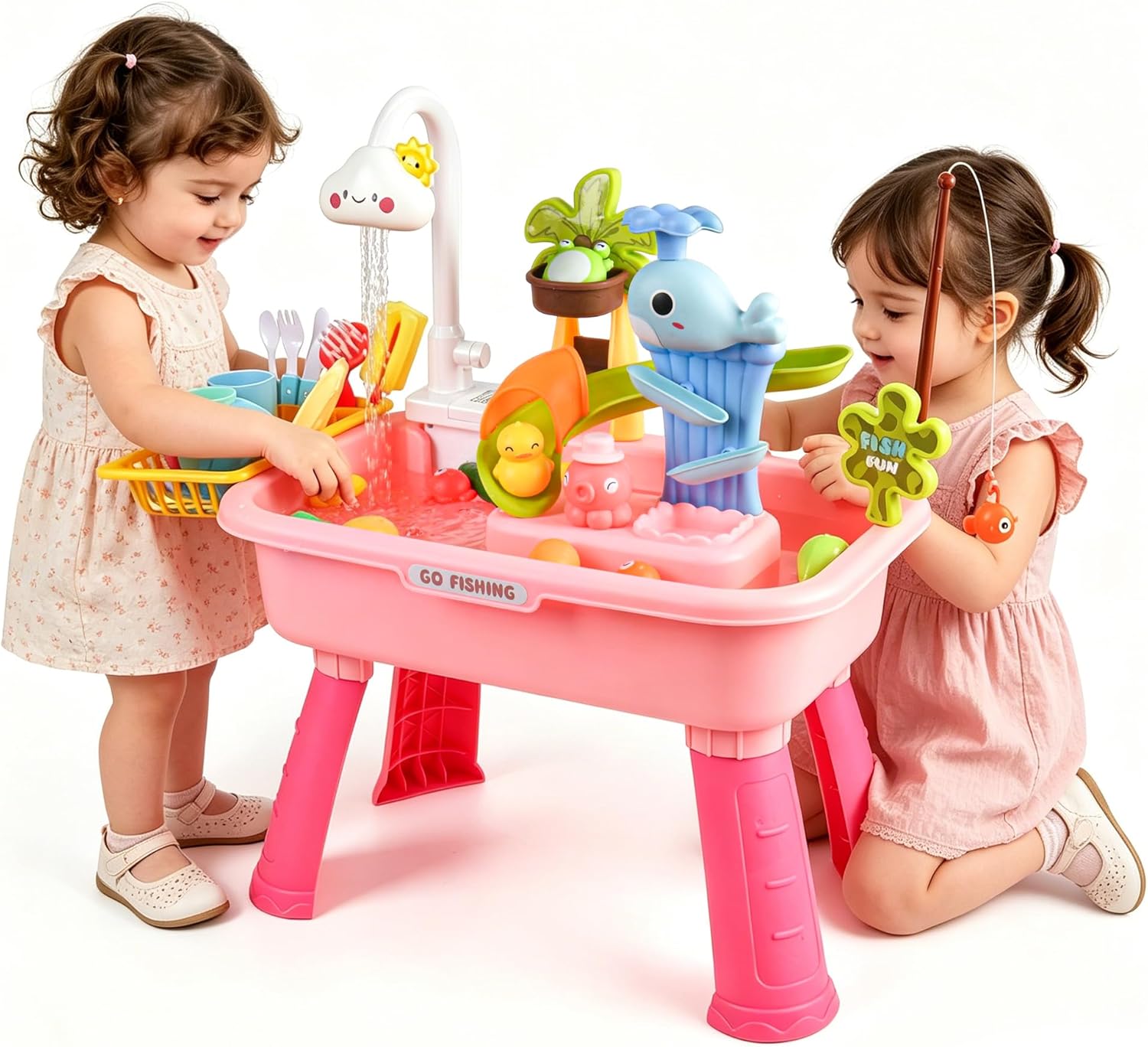 Toddler Sand Water Tables (Pink
