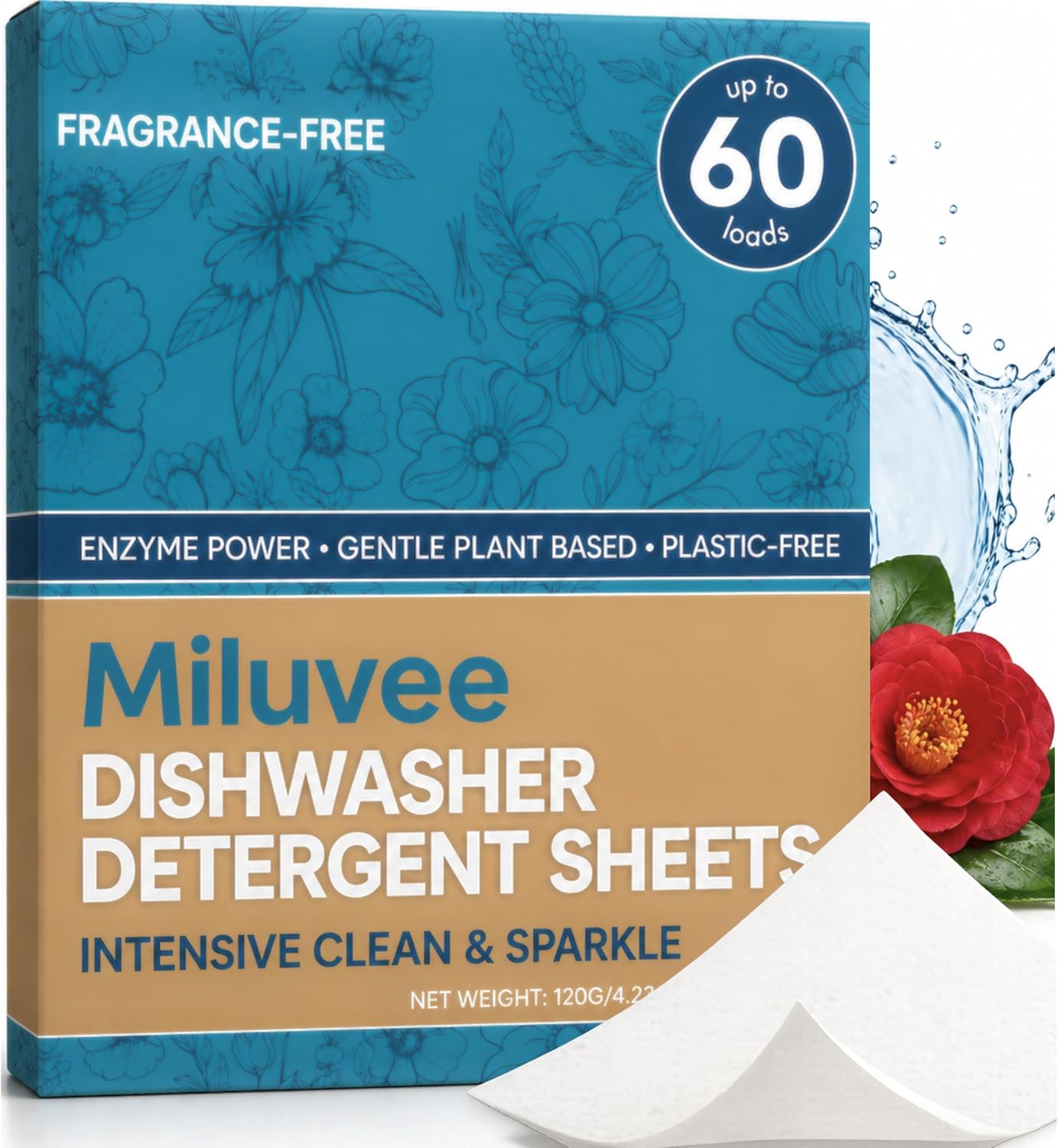 Dishwasher Detergent Sheets (60 Loads