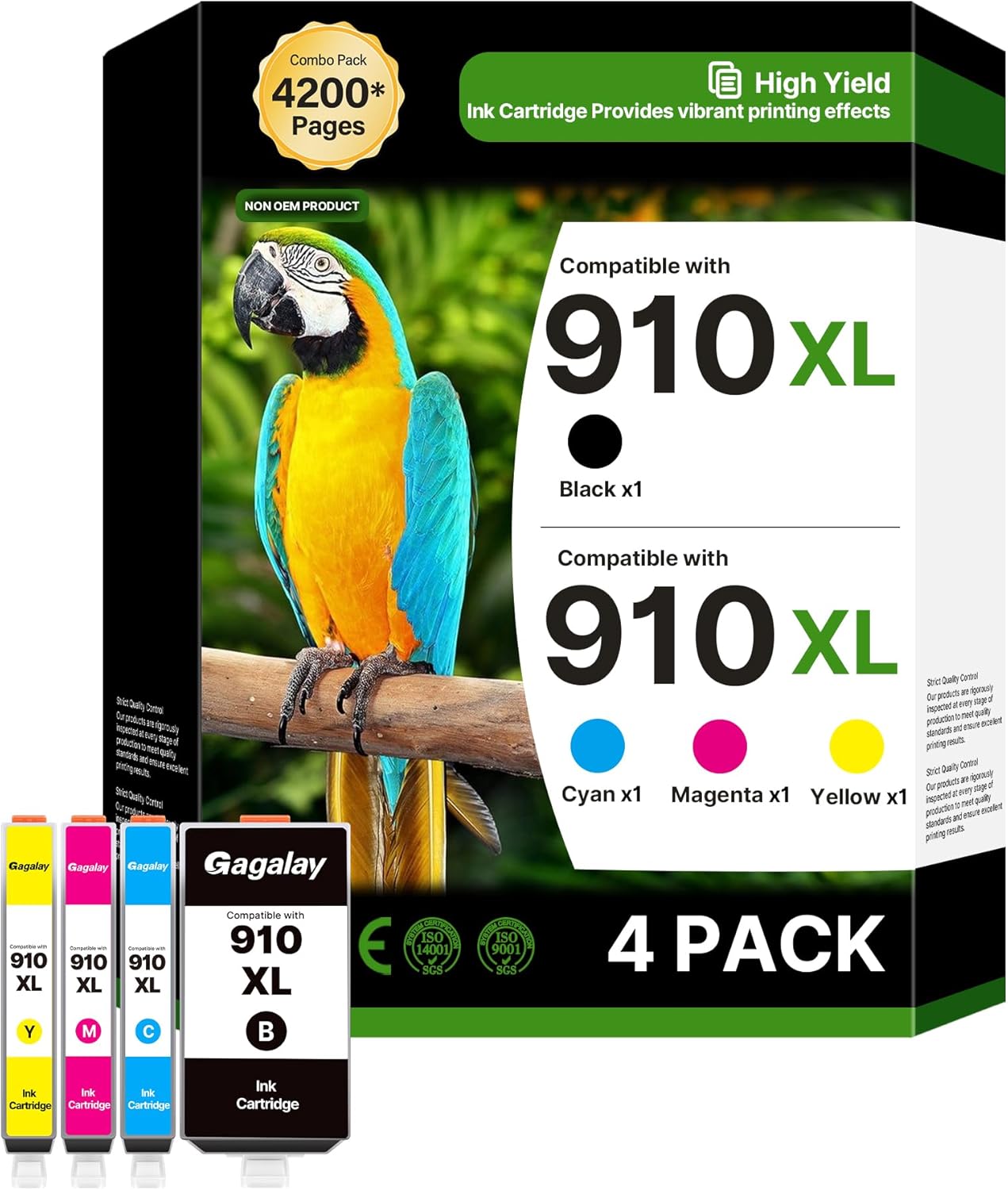 HP 910XL Ink Cartridges