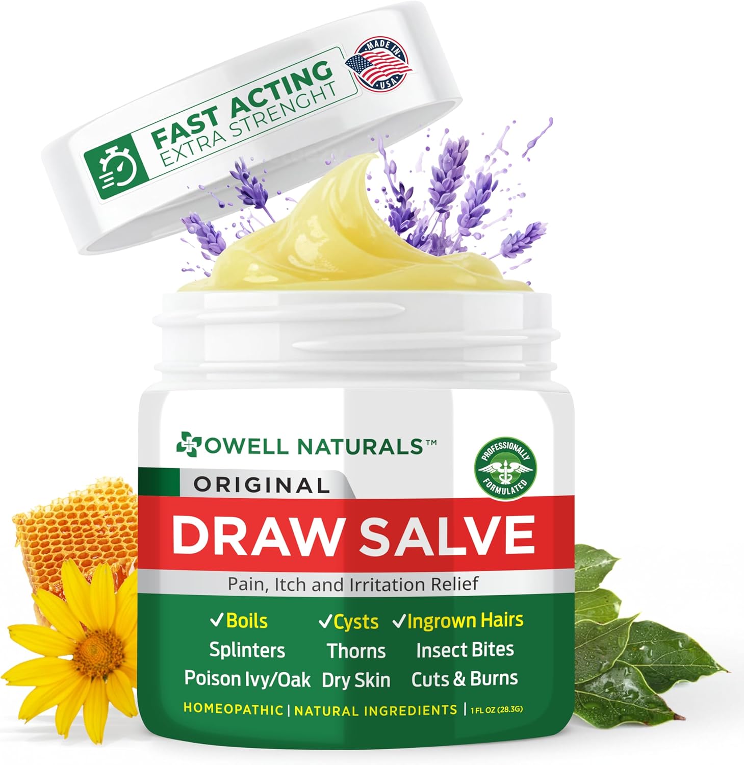 OWELL Naturals Drawing Salves