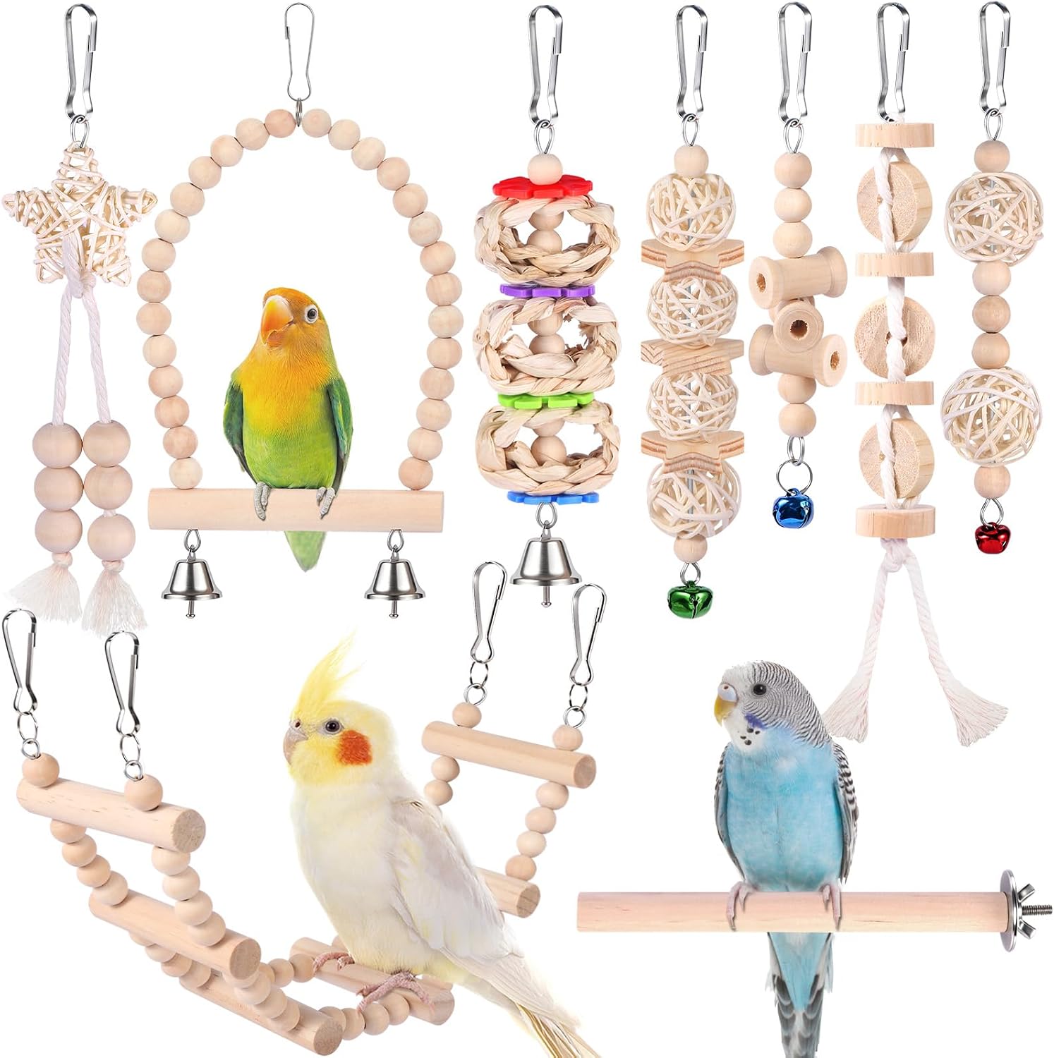 Bird Cage Toy Sets