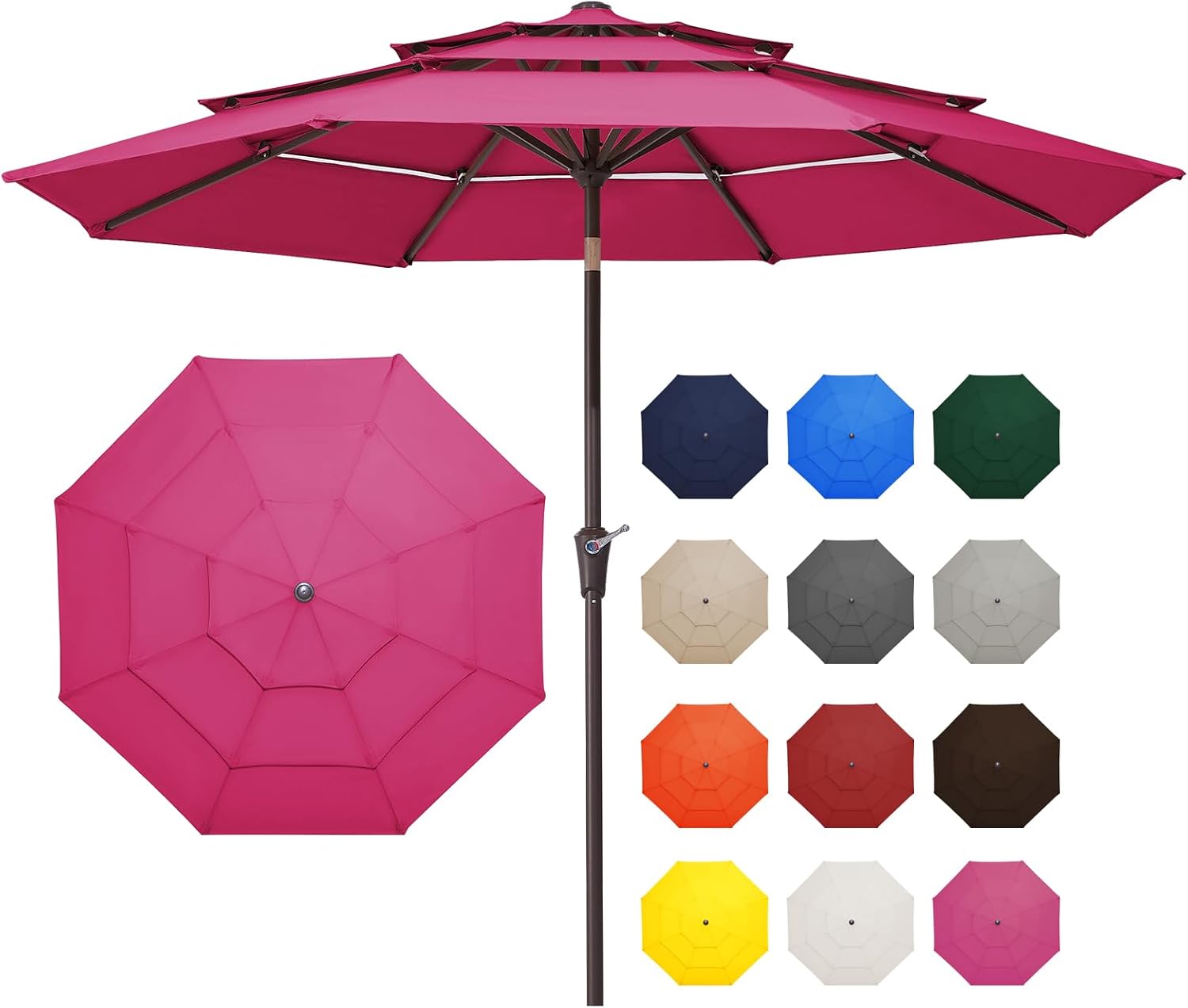 JEAREY Patio Umbrellas (Pink