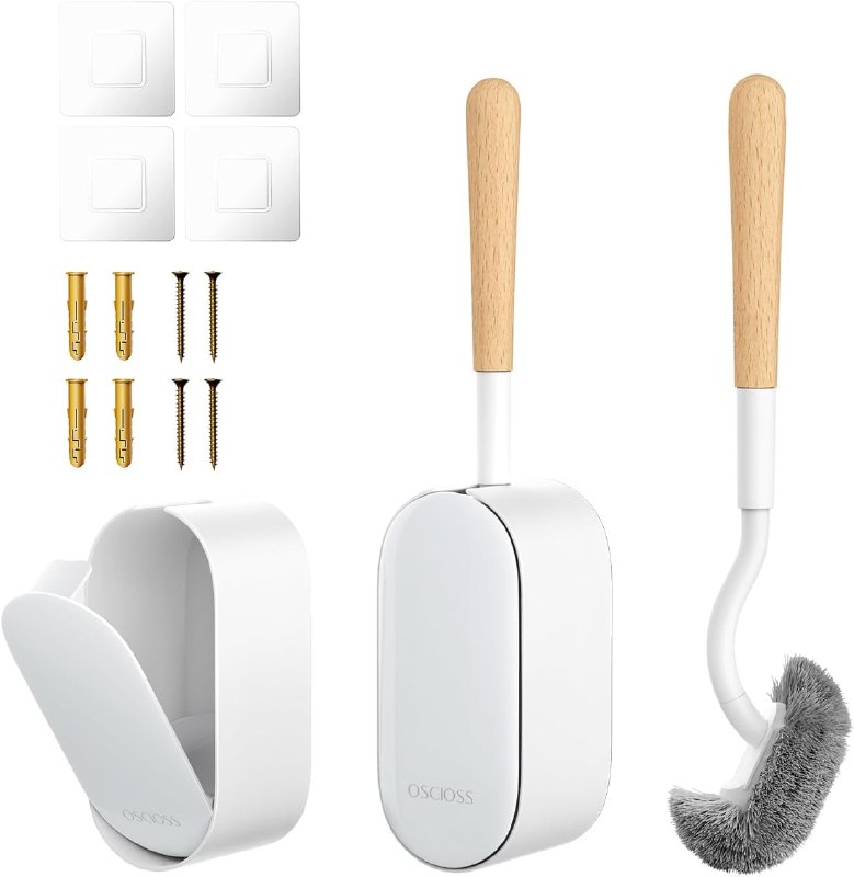 Bamboo Toilet Brush Sets