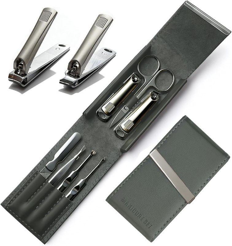 Nail Grooming Travel Kits (Grey