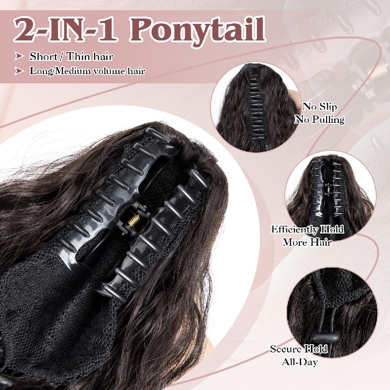 Ponytail Extension Claws
