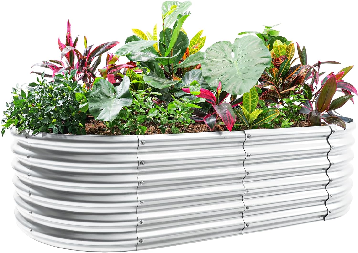Land Guard Galvanized Raised Garden Beds