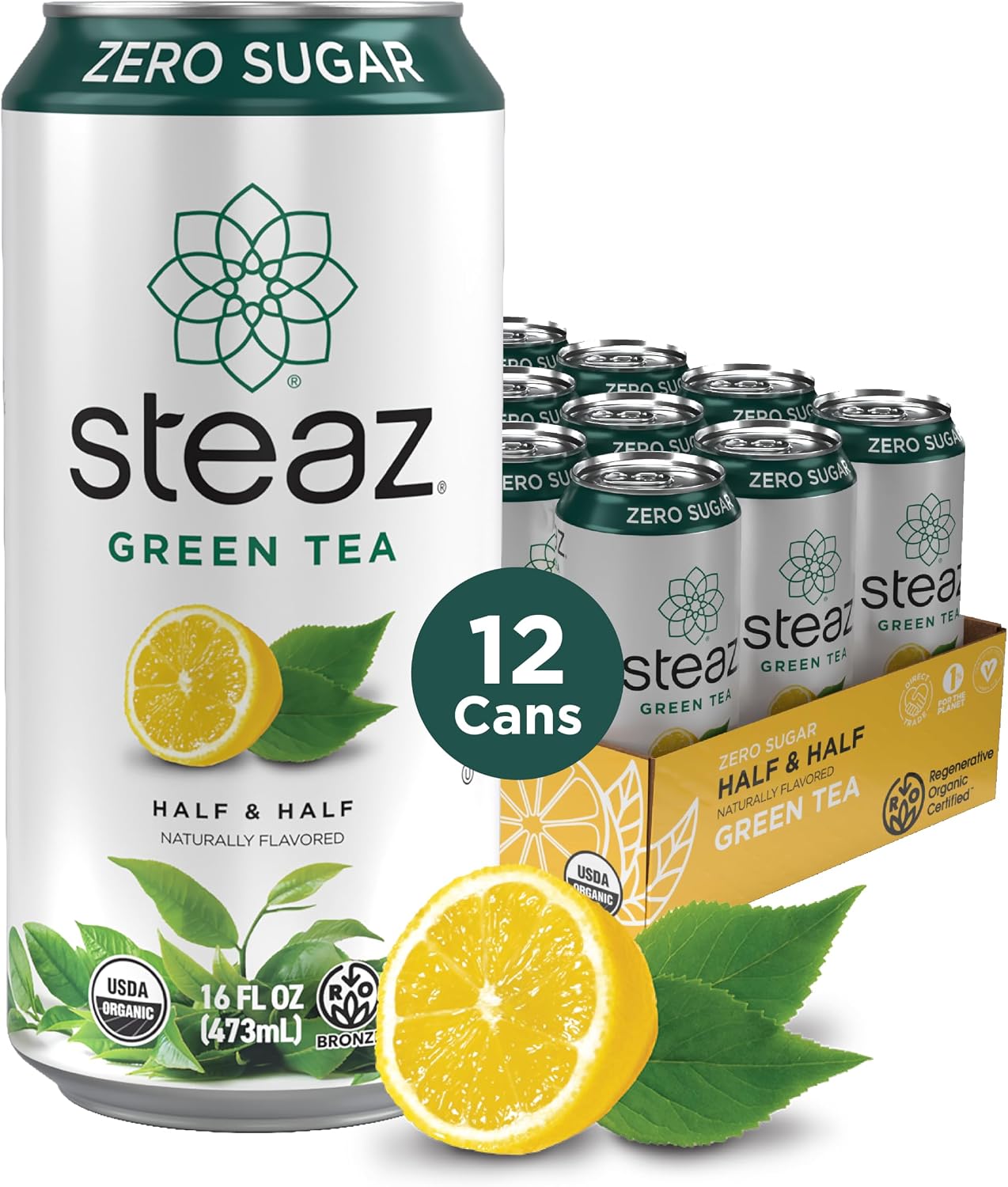 Steaz Zero Calorie Teas