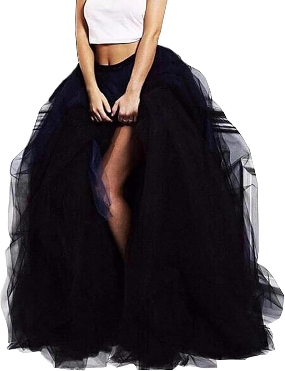 Lisong Maxi Skirts (Black