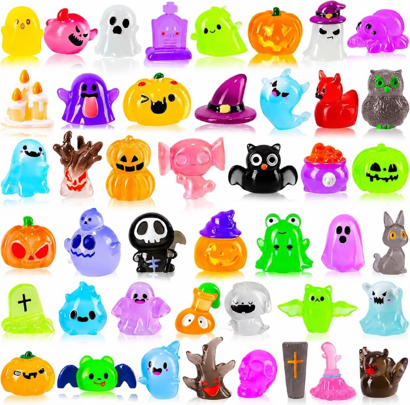 Halloween Luminous Mini Figures