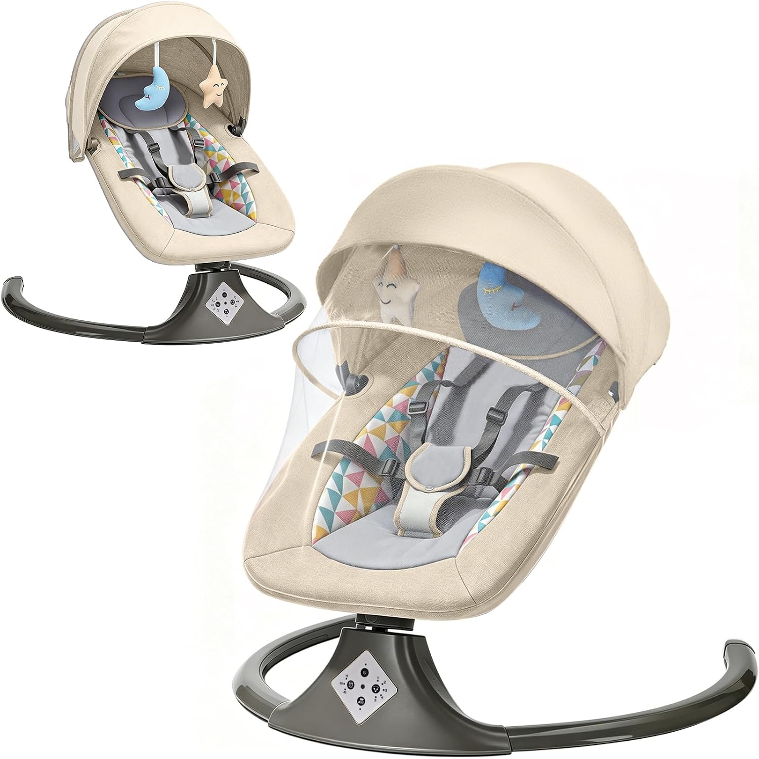 Fashionsmile Electric Baby Swings