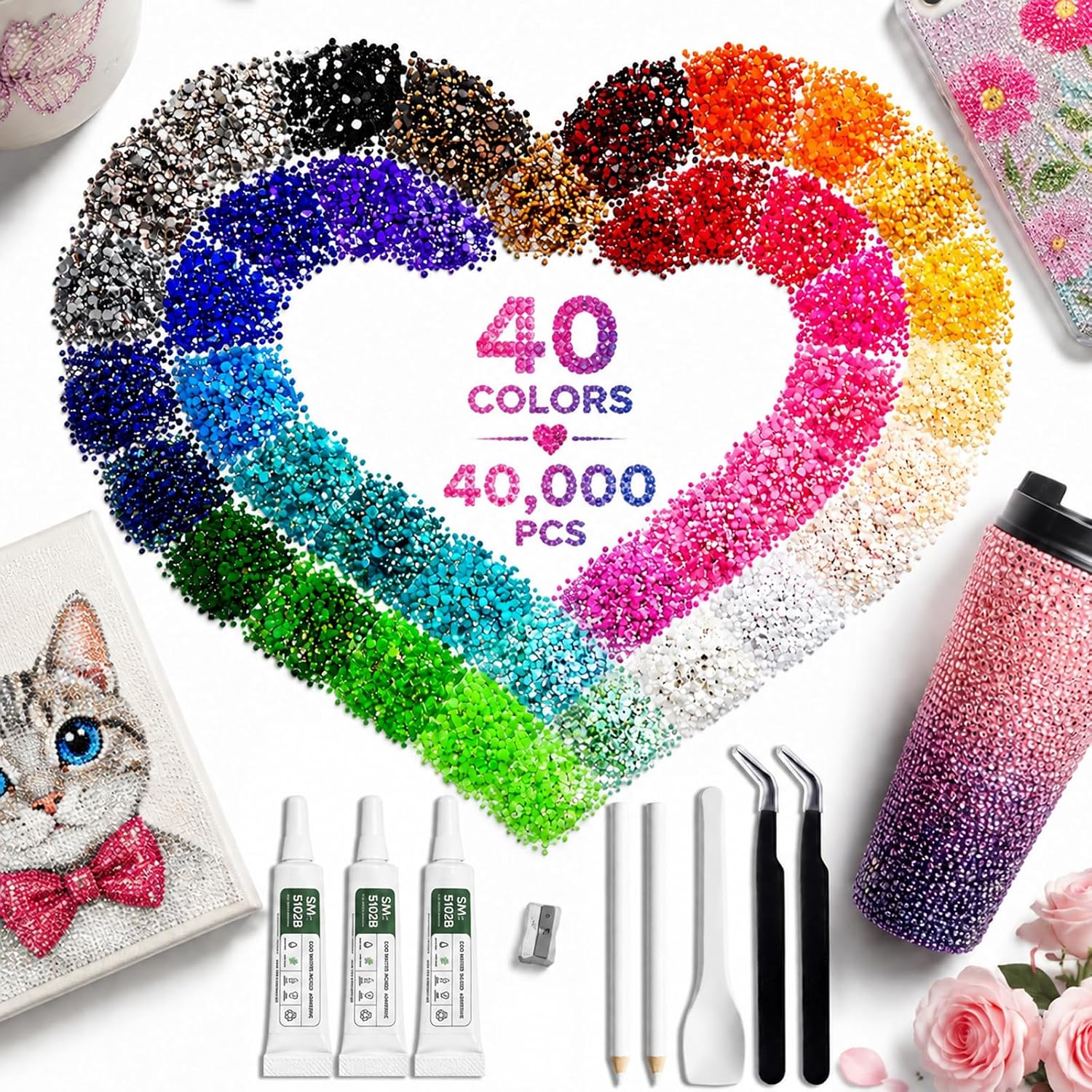 Bedazzling Resin Rhinestone Kits