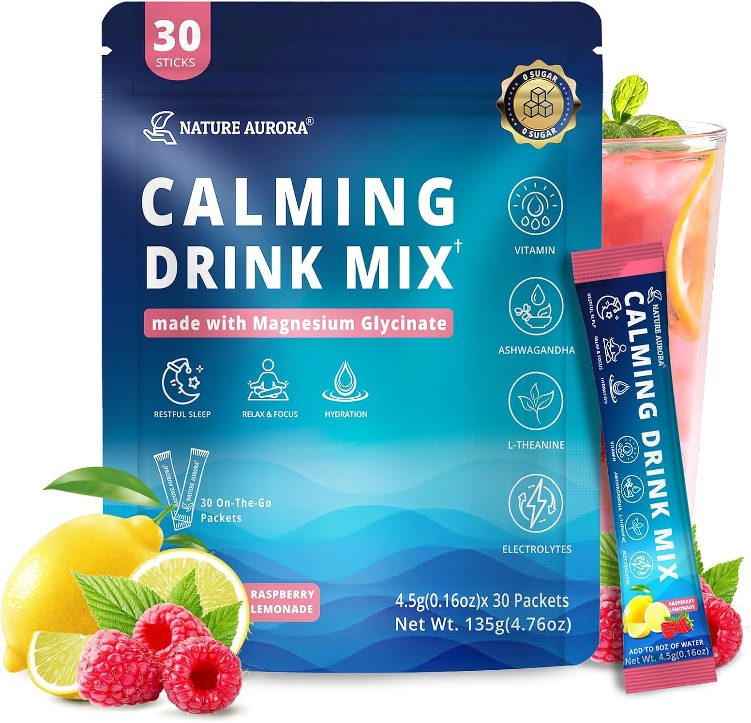 Cortisol Calm Drink Mixes