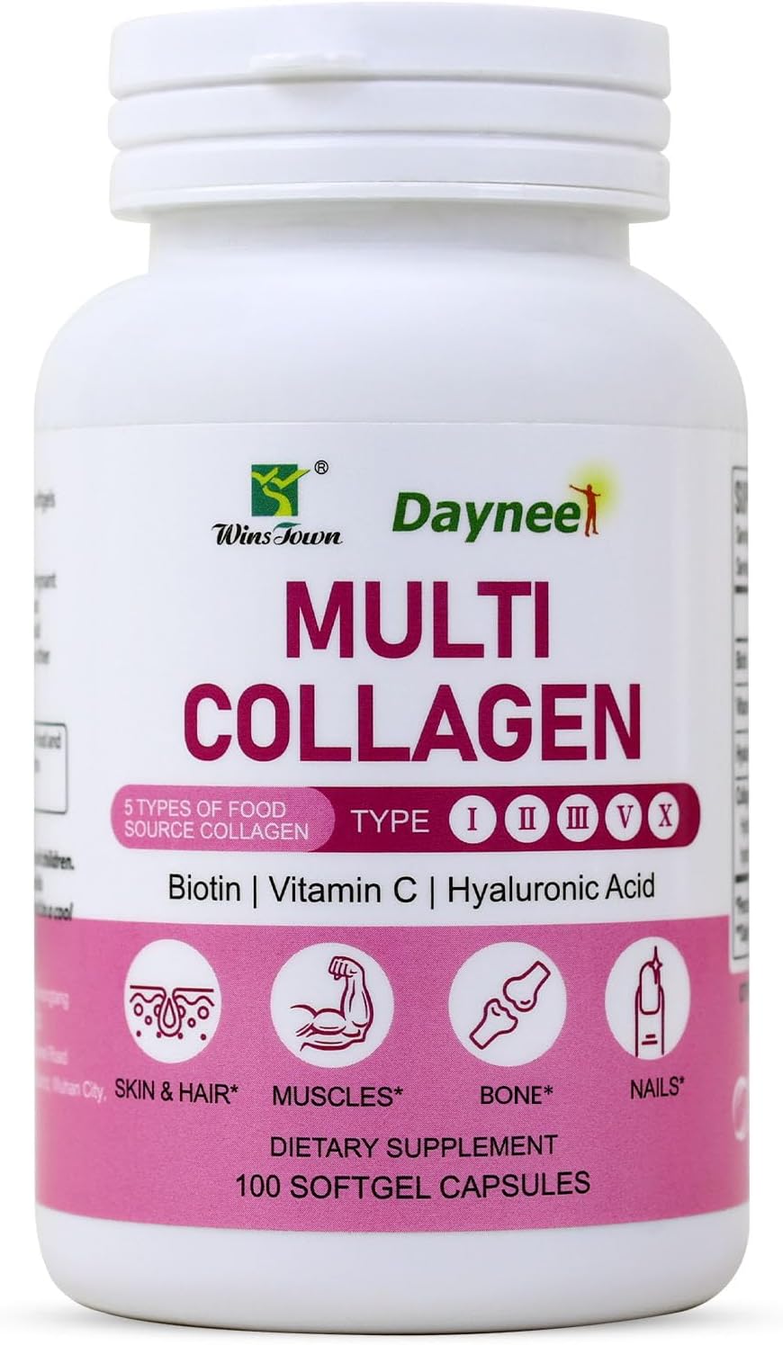 Wins Town Collagen Peptide Softgels