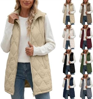 ADLVZOA Long Puffer Vests